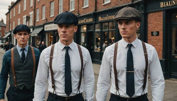 Chemises inspirées des peaky blinders : style abordable et chic